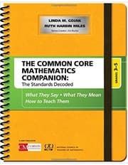 Tapa de The Common Core Mathematics Companion : The Standards Decoded, Grades 3-5
