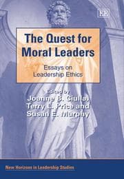 Tapa de The quest for moral leaders