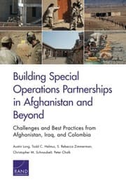Tapa de Building Special Operations Partnerships in Afghanistan and Beyond