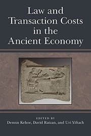 Tapa de Law and Transaction Costs in the Ancient Economy