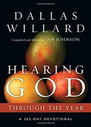 Tapa de Hearing God Through the Year
