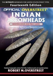 Tapa de The Official Overstreet Identification and Price Guide to Indian Arrowheads, 14th Edition