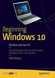 Tapa de Beginning Windows 10