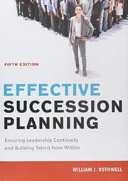 Tapa de Effective Succession Planning