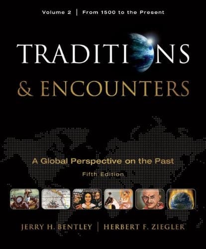 Tapa de Traditions & Encounters, Volume 2 with Connect Plus 1-Term Access Card
