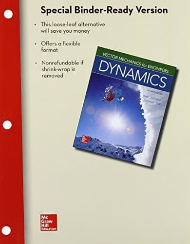 Tapa de Package : Loose Leaf for Vector Mechanics for Engineers