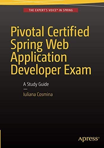 Tapa de Pivotal Certified Spring Web Application Developer Exam