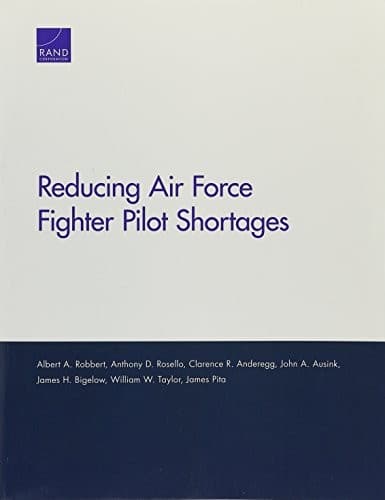 Tapa de Reducing Air Force Fighter Pilot Shortages