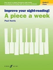 Tapa de Improve Your Sight-Reading! Piano -- A Piece a Week, Grade 2
