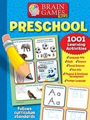 Tapa de Brain Games Kids 1001 Preschool