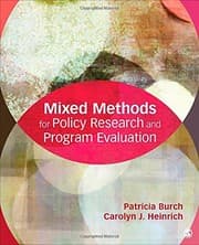 Tapa de Mixed Methods for Policy Research and Program Evaluation