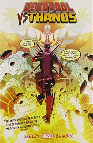 Tapa de Deadpool vs. Thanos