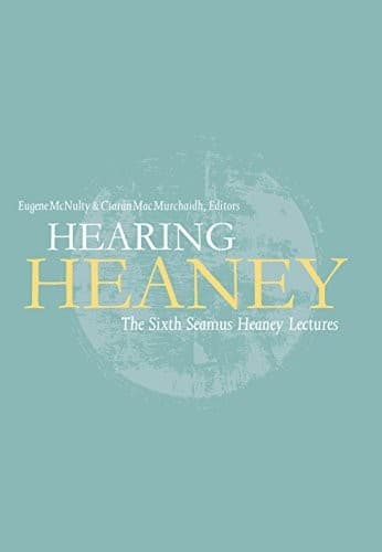 Tapa de Hearing Heaney