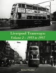 Tapa de Liverpool Tramways : 1933 to 1957