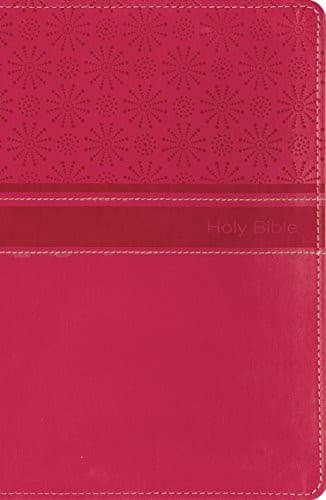 Tapa de NIrV, Gift Bible, Leathersoft, Pink
