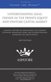 Tapa de Understanding Legal Trends in the Private Equity and Venture Capital Market, 2015 ed.
