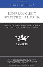 Tapa de Elder Law Client Strategies in Florida