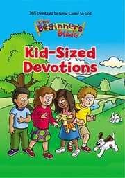 Tapa de The Beginner's Bible Kid-Sized Devotions