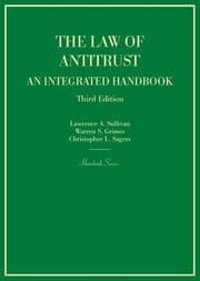 Tapa de The Law of Antitrust, An Integrated Handbook