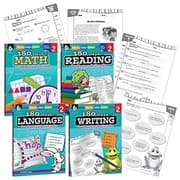 Tapa de 180 Days of Practice - 2nd Grade Workbook Set - Includes 4 Assorted Second Grade Workbooks for Daily Practice in Reading, Math, Writing, and Grammar Skills