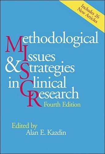 Tapa de Methodological issues & strategies in clinical research