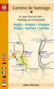 Tapa de Camino de Santiago Maps - Mapas - Cartes