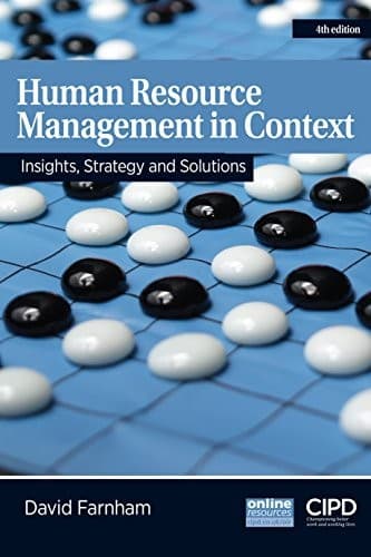 Tapa de Human Resource Management in Context