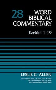 Tapa de Ezekiel 1-19, Volume 28