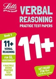 Tapa de Letts 11+ Success _ 11+ Verbal Reasoning Practice Test Papers - Multiple-Choice