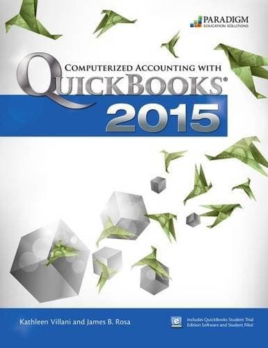 Tapa de Computerized Accounting with Quickbooks 2015