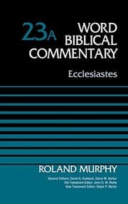 Tapa de Ecclesiastes, Volume 23A