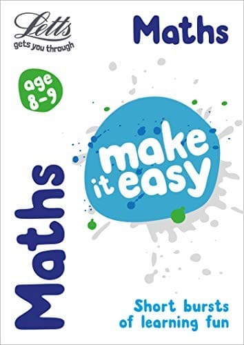 Tapa de Letts Make It Easy Complete Editions — Maths Age 8-9