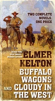 Tapa de Buffalo Wagons and Cloudy in the West