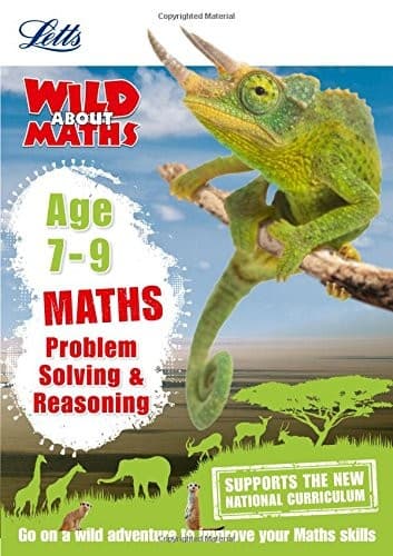 Tapa de Letts Wild About — Maths - Problem Solving & Reasoning Age 7-9