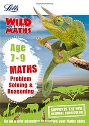 Tapa de Letts Wild About — Maths - Problem Solving & Reasoning Age 7-9