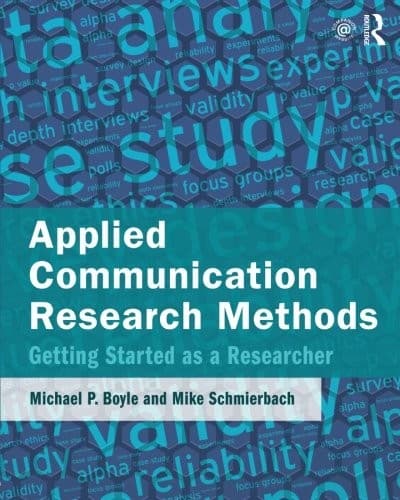 Tapa de Applied Communication Research Methods