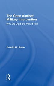 Tapa de The Case Against Military Intervention