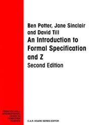 Tapa de An introduction to formal specification and Z