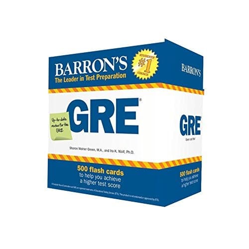 Tapa de Barron's GRE Flash Cards, 3rd Edition