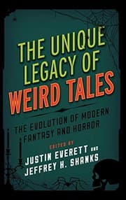 Tapa de The Unique Legacy of Weird Tales