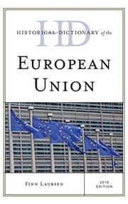 Tapa de Historical Dictionary of the European Union