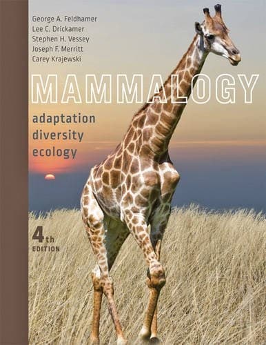 Tapa de Mammalogy
