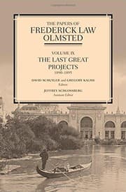 Tapa de The Papers of Frederick Law Olmsted