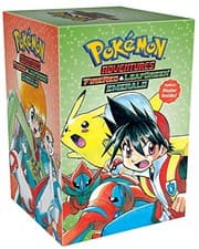 Tapa de Pokémon Adventures Fire Red & Leaf Green / Emerald Box Set