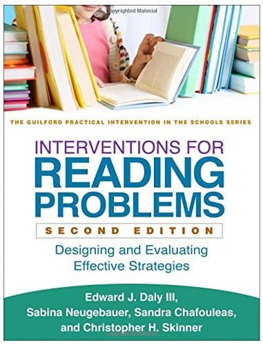 Tapa de Interventions for Reading Problems, Second Edition
