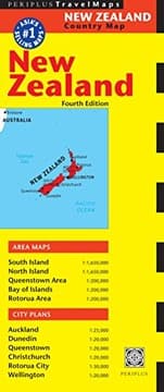 Tapa de New Zealand Travel Map Fourth Edition