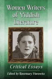Tapa de Women Writers of Yiddish Literature Critical Essays