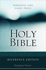 Tapa de KJV Personal Size Giant Print Reference Paperback