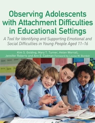 Tapa de Observing Adolescents with Attachment Difficulties in Educational Settings
