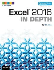Tapa de Excel 2016 In Depth
